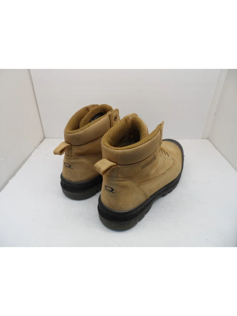 Dakota Men's 6'' 6518 Steel Toe Steel Plate Safety Work Boots Brown 13M